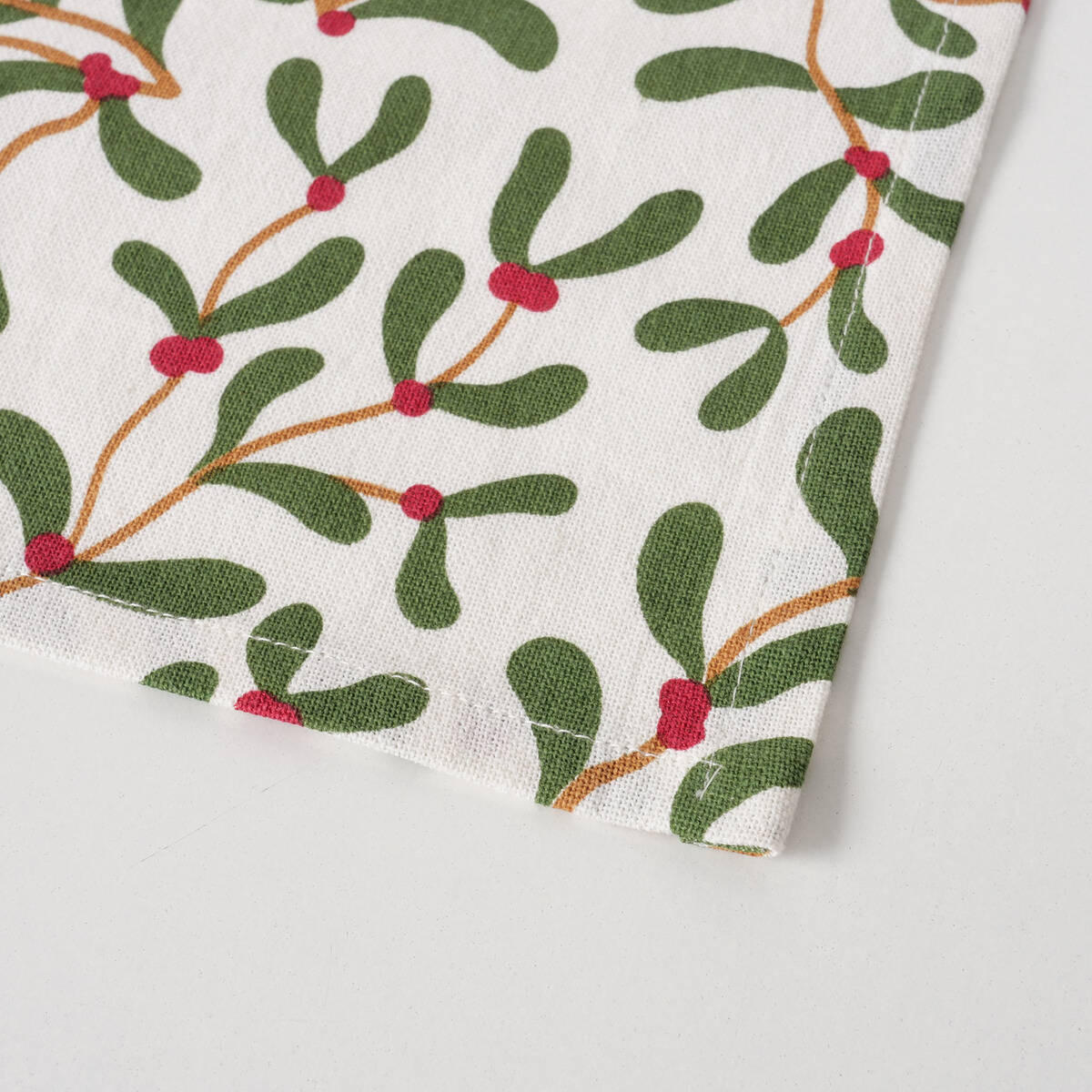 KÜCHENTÜCHER Mistletoe 50/70 cm, 2er-Set - Multicolor, Naturmaterialien (50/70cm) - Boltze Home