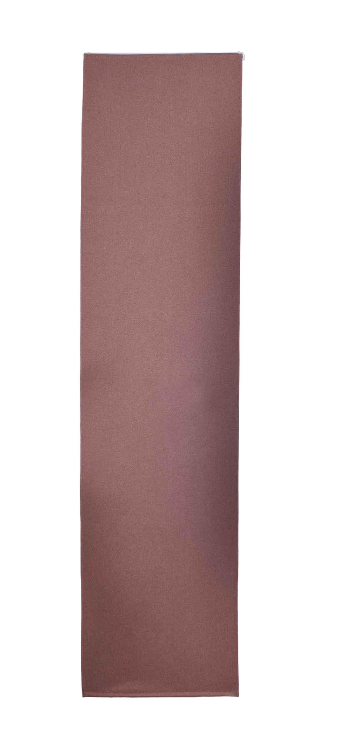 Gardinenbox Schiebevorhang Altrosa 60x245x245 cm