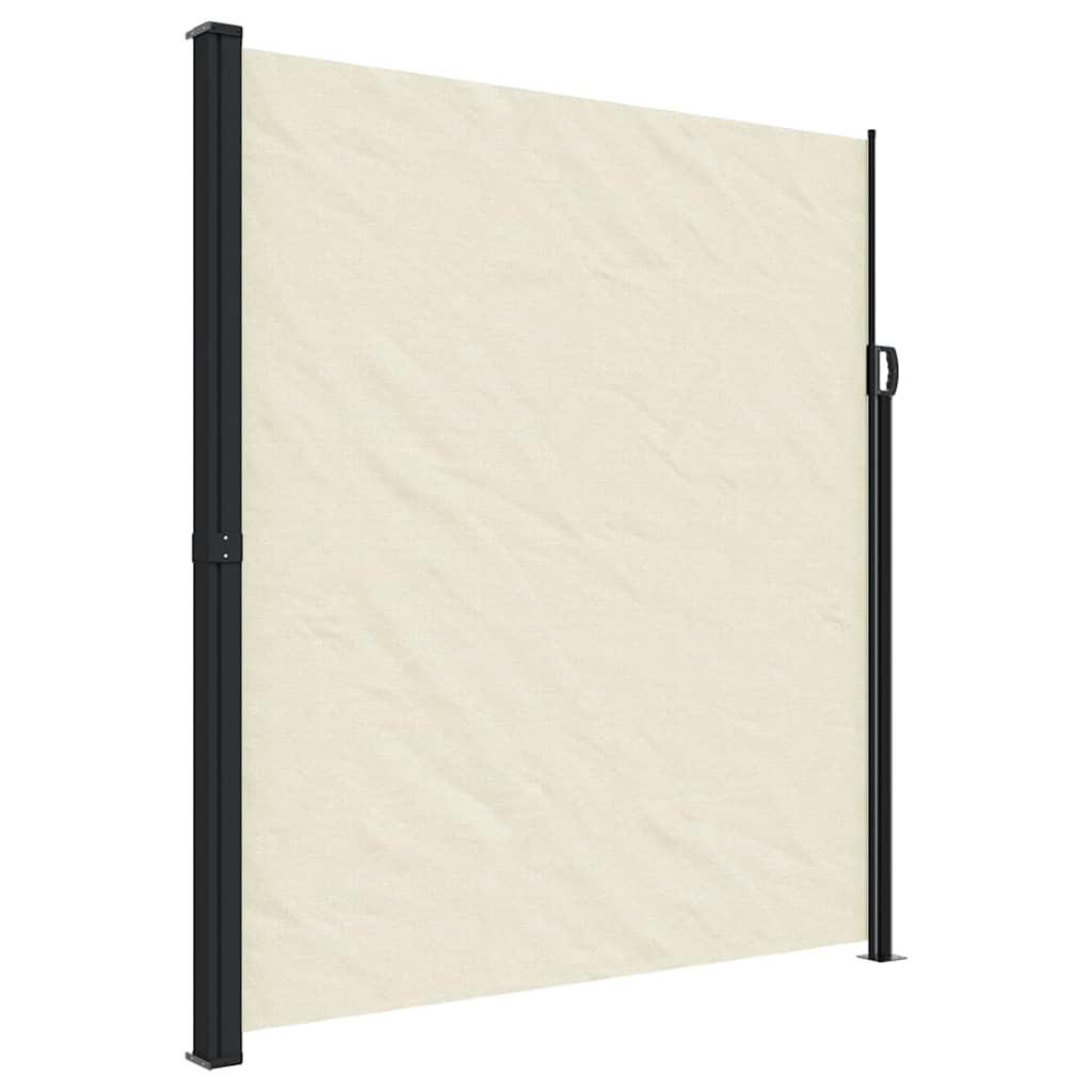 SEITENMARKISE Ausziehbar Creme 220/300 Cm - Creme, Textil (220/300cm) - vidaXL