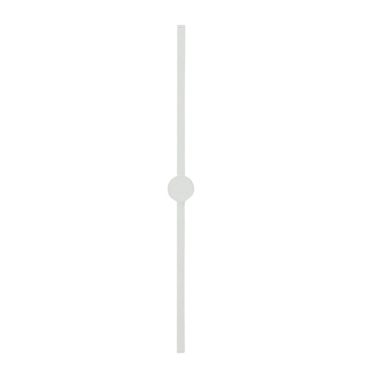 WANDLEUCHTE Eydon, Weiß, 80cm - Weiß, Metall (13/6.5/80cm) - KOSILUM