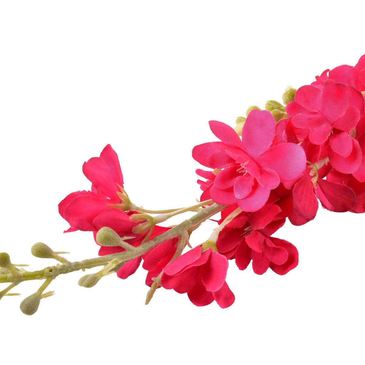 KUNSTBLUME Virdis Stockrose Rosa 88/88/88 cm Kunstoff - Rosa, Kunststoff (88cm) - Mondex