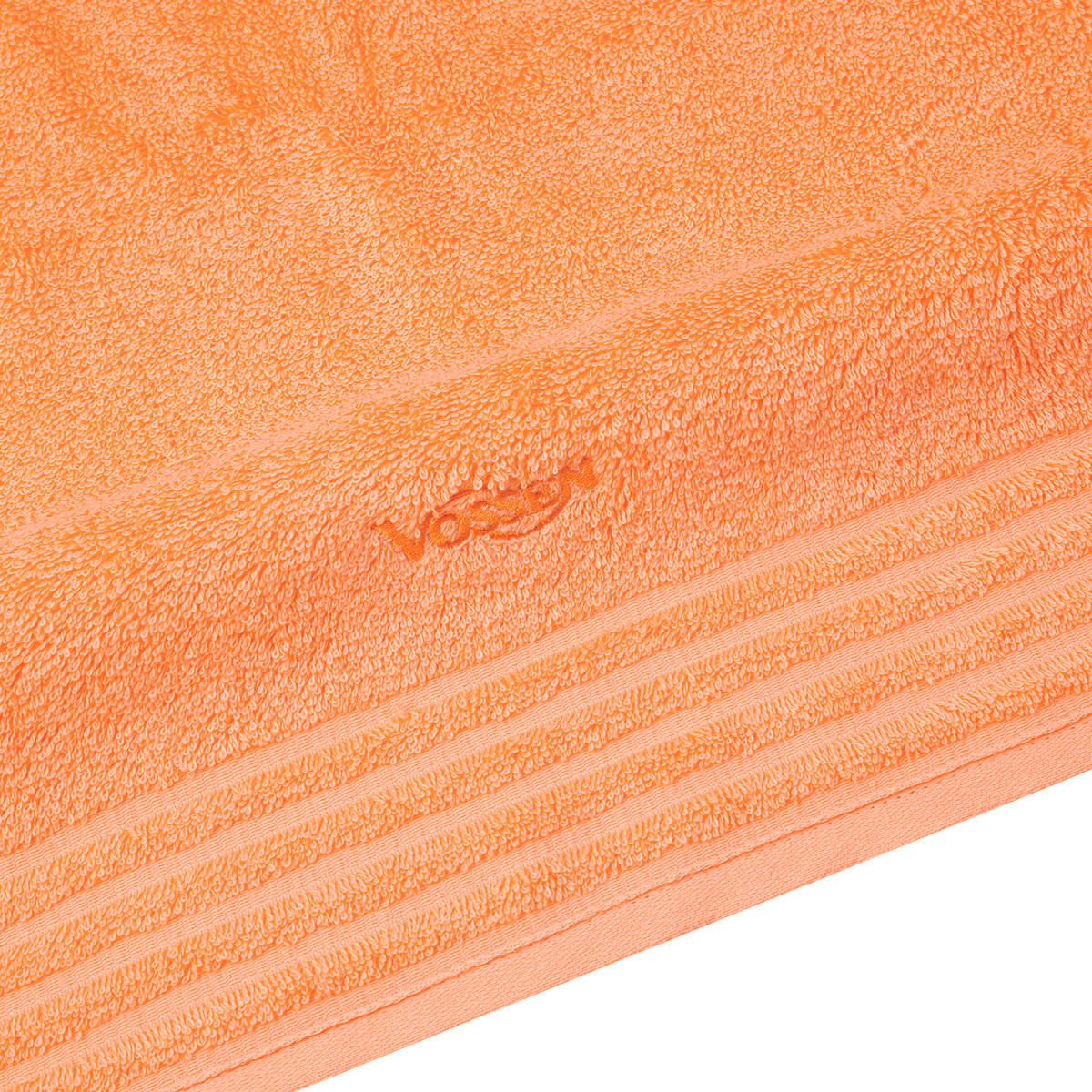DUSCHTUCH Vienna Style Supersoft 2er-Set - Currygelb, Textil (50/100cm) - Vossen