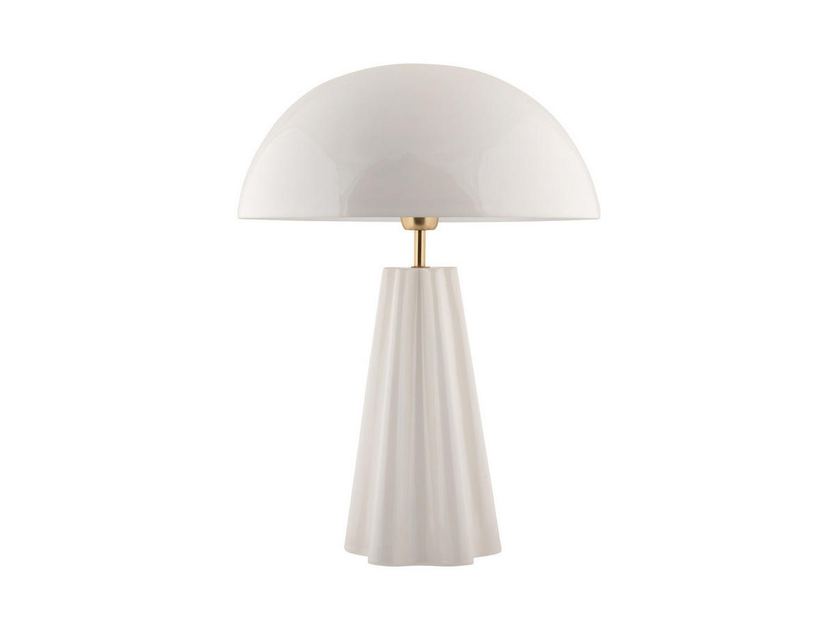 TISCHLAMPE Amplio 40/40/55 cm - Weiß, Metall (40/40/55cm) - Leitmotiv