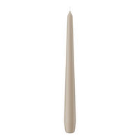 SPITZKERZEN (konische Kerzen) Schlamm 250 x Ø 25 mm, 12 Stück - Schlammfarben, Paraffin (2.5/25/25cm) - Wiedemann Kerzen
