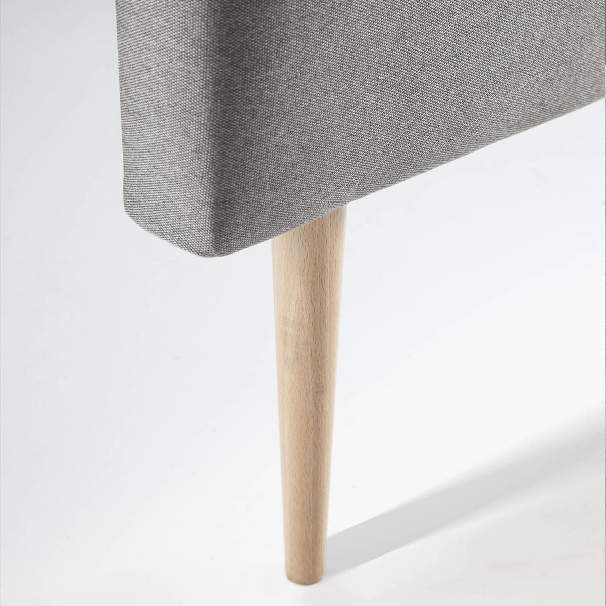 KOPFTEIL 160x100 cm Oslo Grau - Grau, Textil (8/100/160cm) - VS Venta-stock