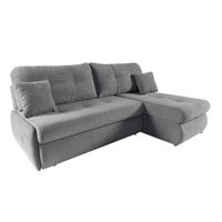 ECKSOFA Grau Hint - Grau, Holzwerkstoff/Textil (216/155cm) - Sepro Meble