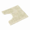BADEMATTE MIT WC AUSCHNITT PARIS - Creme, Textil (45/45cm) - WohnDirect