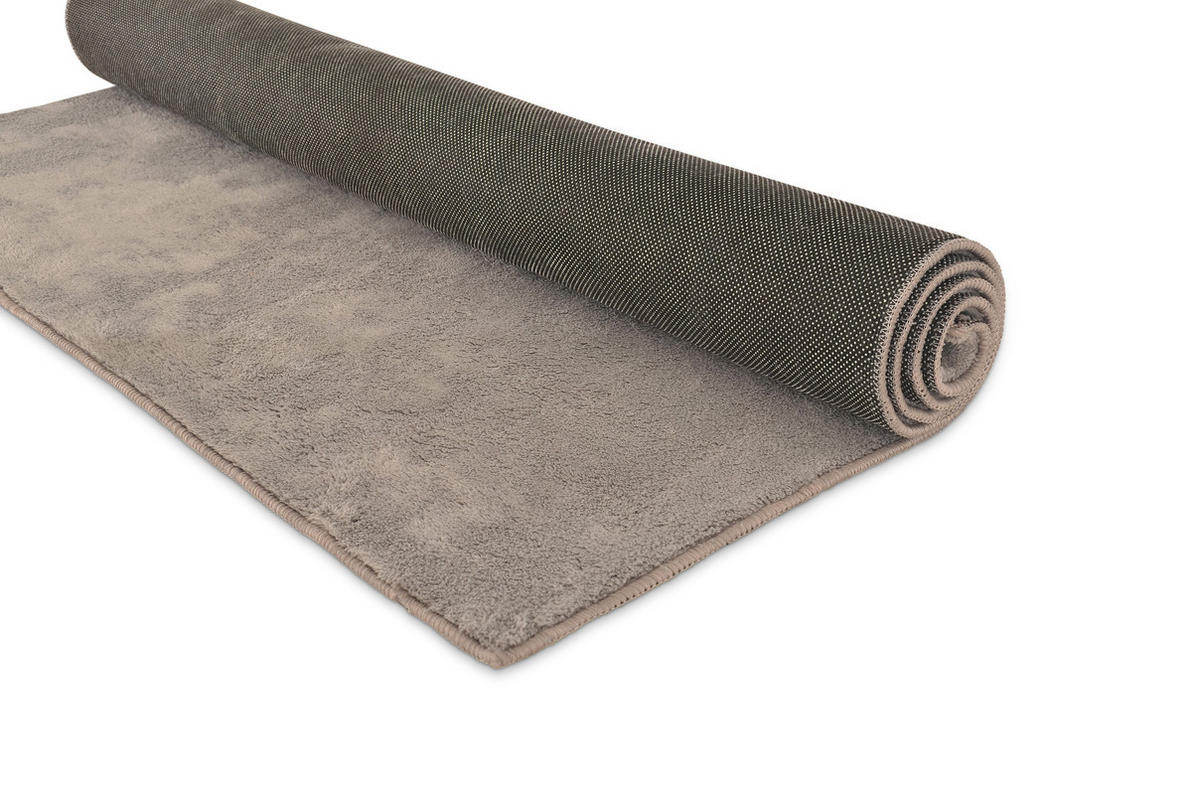 HOCHFLOR-TEPPICH Easyshag Dunkelgrau 120x160 cm - Dunkelgrau, Textil (120/160cm) - Vercai Rugs