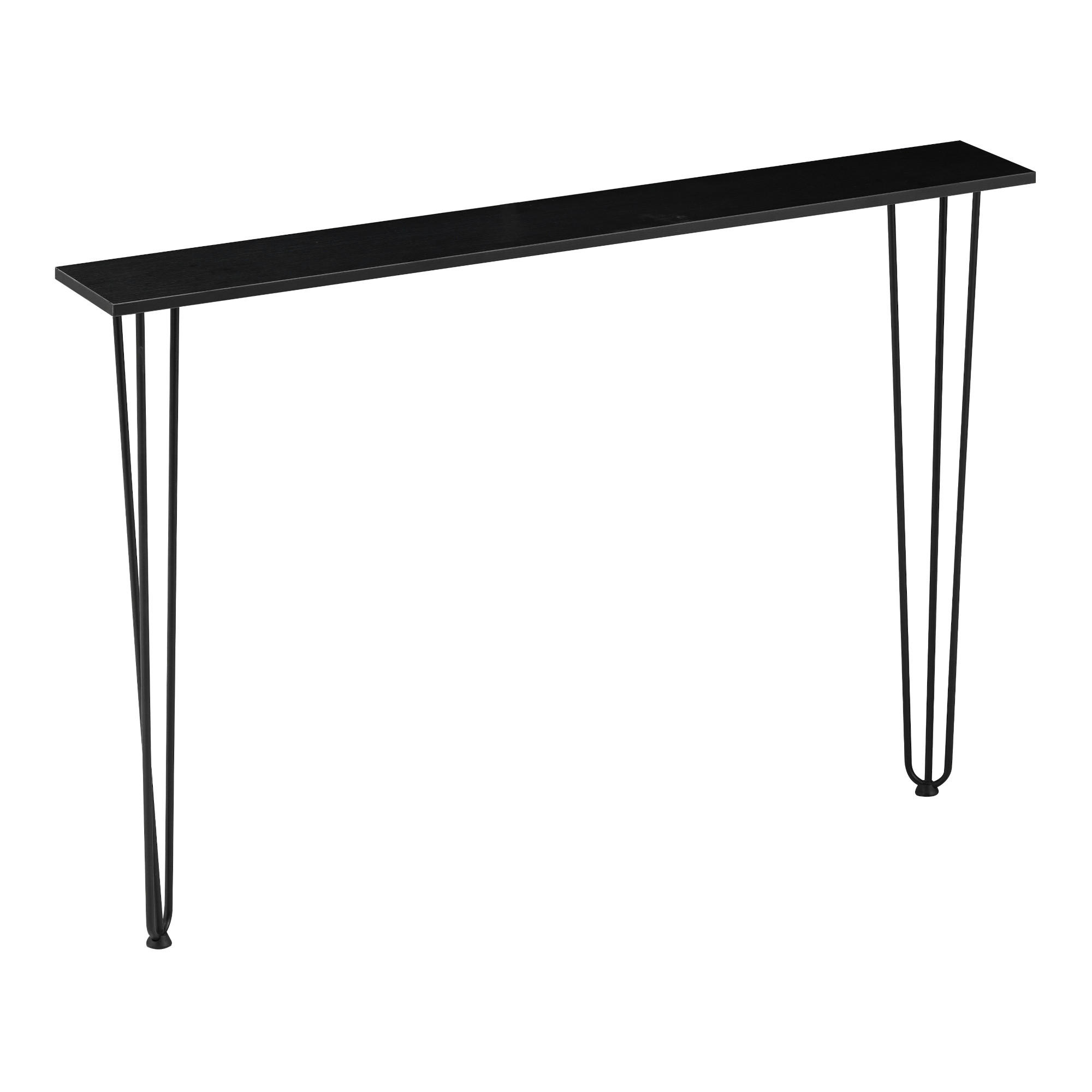 KONSOLENTISCH Kokemäki - Schwarz, Metall (18/120/82cm) - [en.casa]