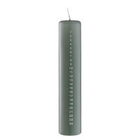 KERZE Advent - Grün, Paraffin (5/25/5cm) - Butlers
