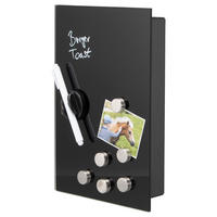 SCHLÜSSELKASTEN komplett schwarz - Schwarz Hochglanz, Metall (20/30/5cm) - bremermann