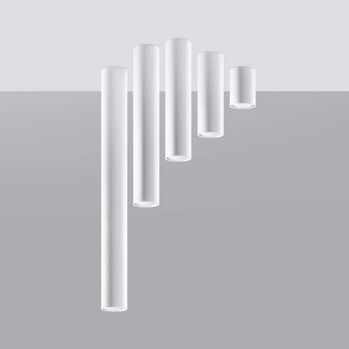 LED DECKENLEUCHTE OCEAN GREEN Weiß Stahl - Weiß, Metall (6/6/10cm)