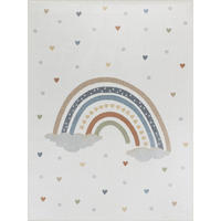KINDERTEPPICH Maschinenwaschbar 160/213 cm Mehrfarbig - Multicolor, Naturmaterialien/Textil (160/213cm) - LIVABLISS