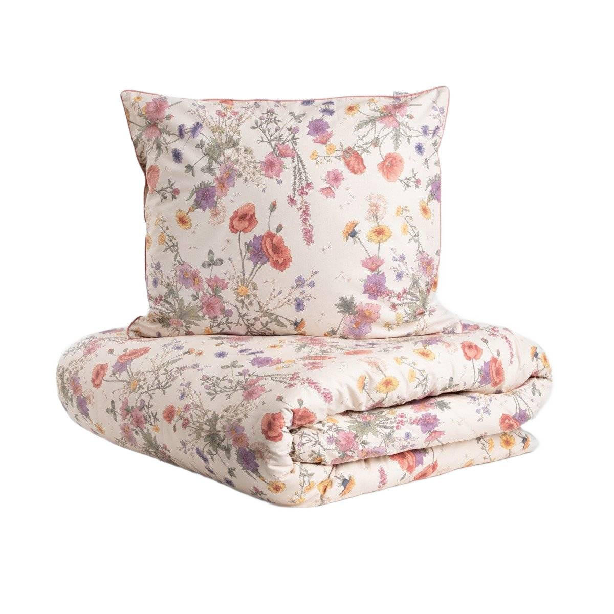 BETTWÄSCHE Meadow flowers Baumwoll 140/200 cm - Multicolor, Textil (140/200cm) - Homla
