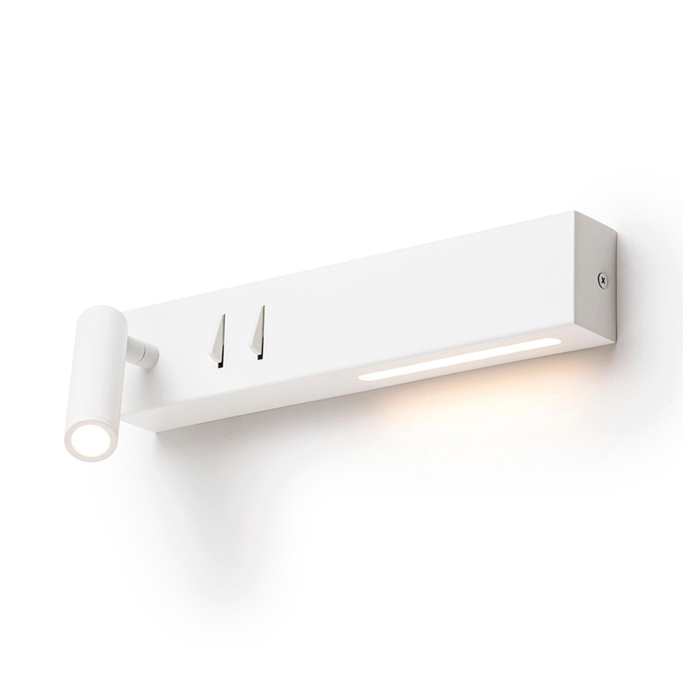DECKENLEUCHTE ODEON Weiß 3 W - Weiß, Metall (28/25/55cm) - Rendl