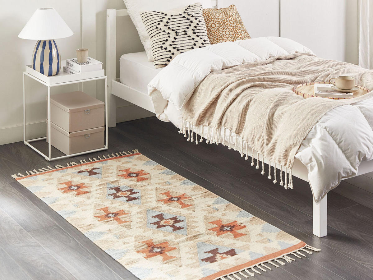 KELIM-TEPPICH Dilijan 150/80 cm - Multicolor, Textil (80/150cm) - Beliani