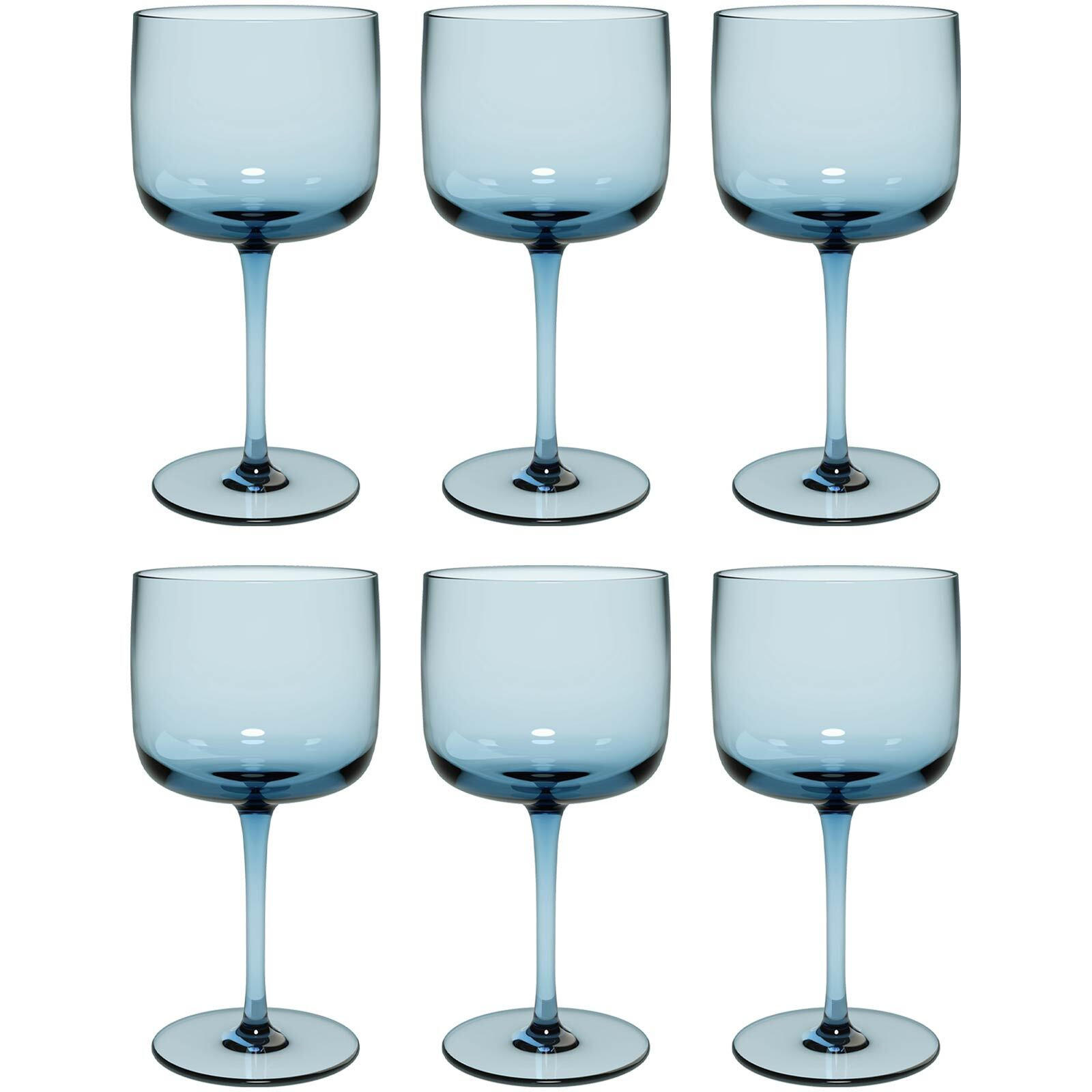 WEINGLÄSER Like Glass Ice 270 ml 6er Set - Blau, Glas (0.27L) - like.Villeroy & Boch