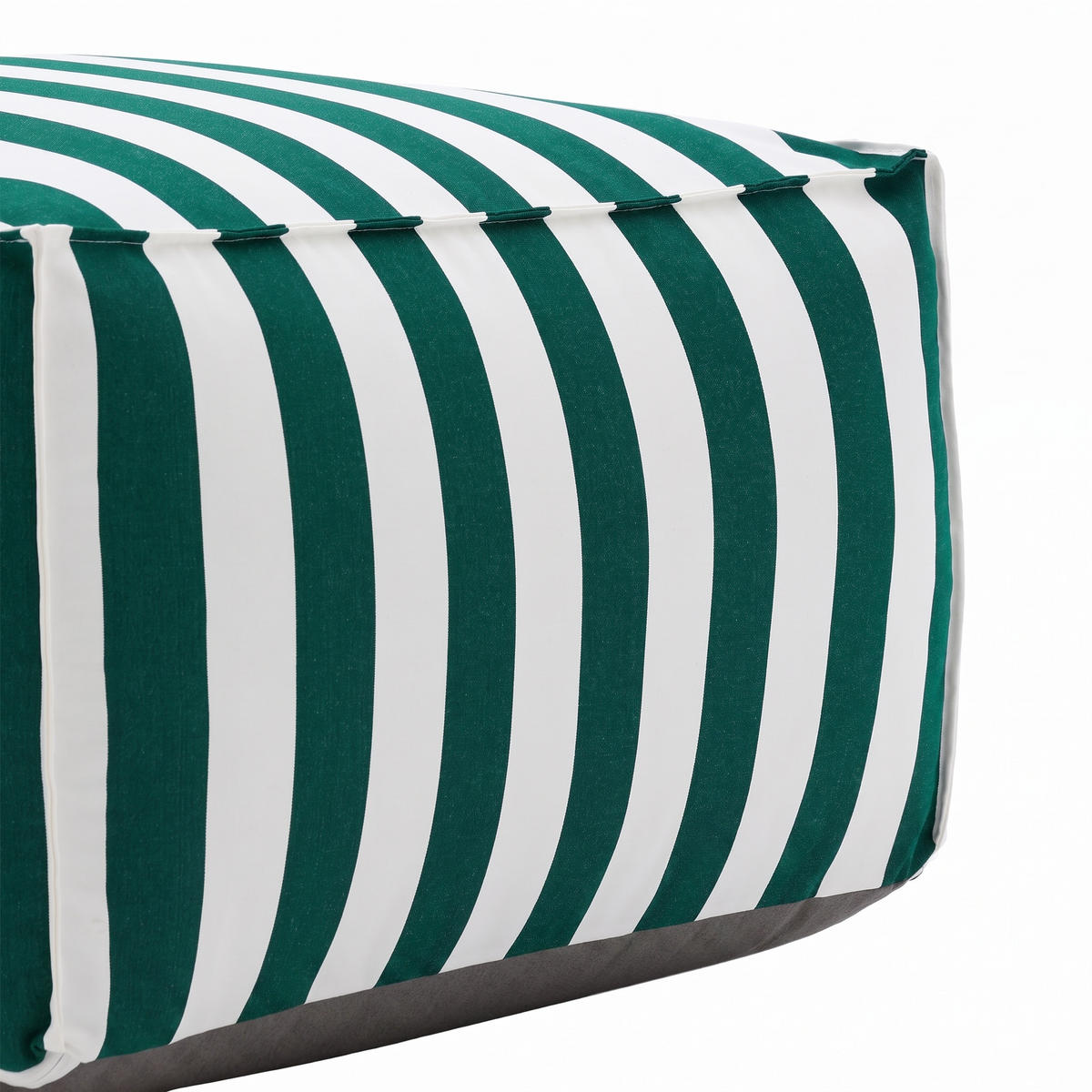 OUTDOOR Pouf Sitzsack SOFT für Garten & Terrasse, Grün - Grün, Textil (70/40/70cm) - Muffo