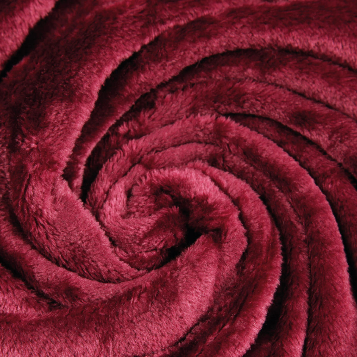 KUSCHELDECKE "Celina" Aubergine 60x80 cm - Aubergine, Textil (60/80cm)