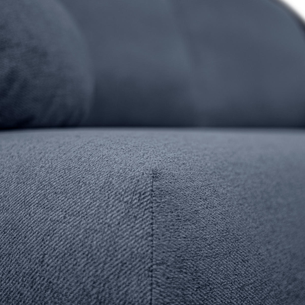 Schlafsofa CLAIRE, zweisitzig, mit Schlaffunktion, Neve 74 - Blau, Textil (208/90/95cm) - Lookway