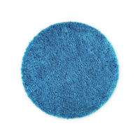 RUNDE BADEMATTE Florenz - Hellblau, Textil (56/56cm) - WohnDirect