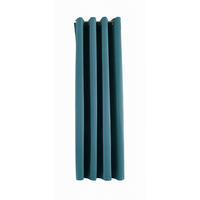 VORHANG »NEW YORK« HxB 160x140 cm Petrol - Petrol, Textil (140/160cm) - Gardinenbox