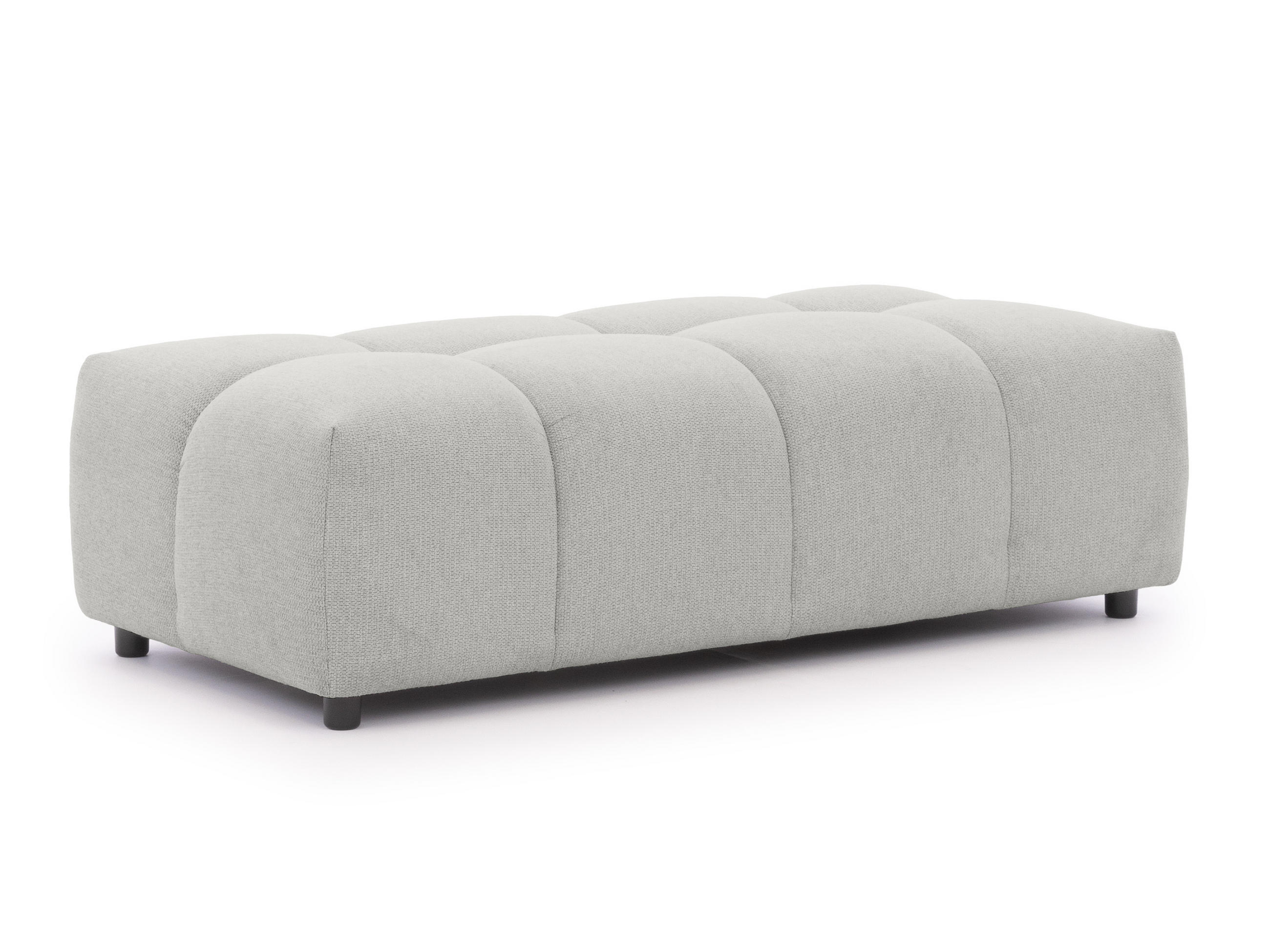 S-Style Hocker Hellgrau 147x42x74 cm