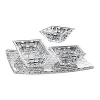 SERVIERSET Bossa Nova, 4-tlg., Kristallglas - Transparent, Glas (2.3/8.5/8.5cm) - Nachtmann
