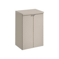 WASCHTISCHUNTERSCHRANK 60 cm 2Teile - Viva Cashmere V BM283 in Kaschmir /Matt - Kaschmir, Holz (60/57/40cm)