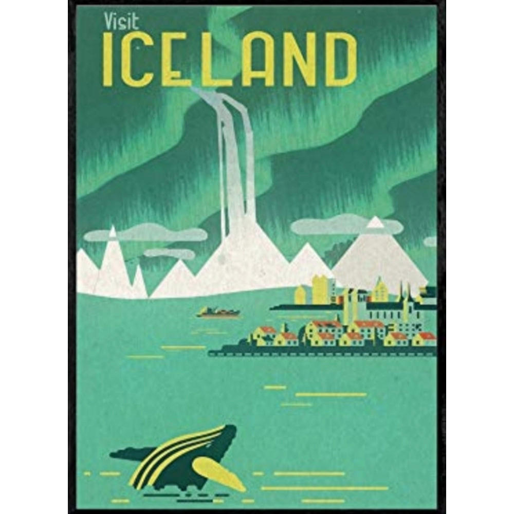 Nacnic Poster Schwarz 29.7x5x42 cm