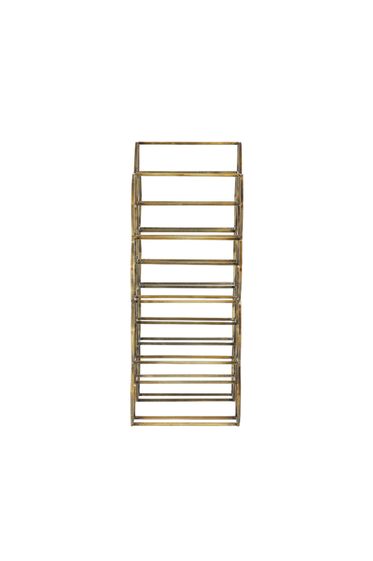 WEINREGAL Salbris Bronze 30/18/46 cm - Bronzefarben, Metall (18/46/30cm) - Light & Living