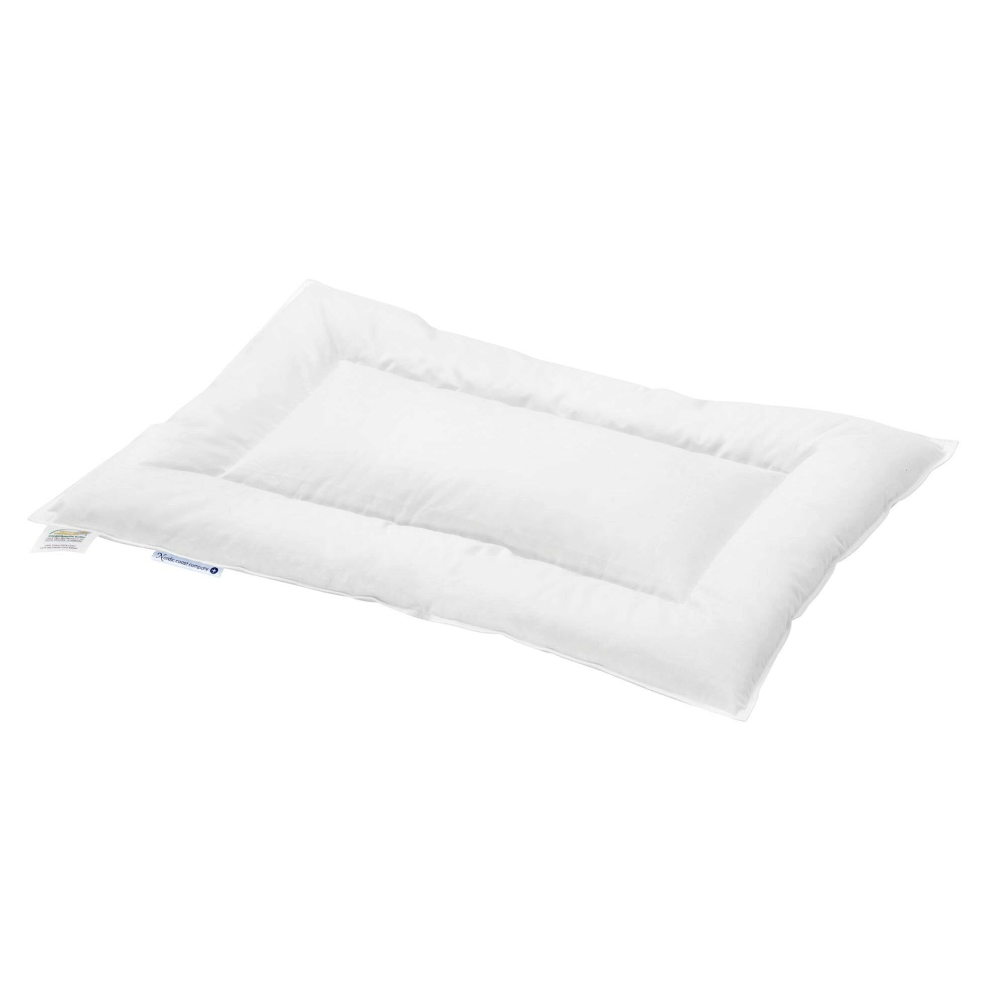 nordic coast company Flachkissen Weiß 60x40 cm