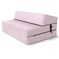 KLAPPMATRATZE SUZI MAXI - Rosa, Textil (120/200cm) - FDM