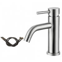 WASCHTISCHARMATUR , Einhebel-Mischbatterie - Silberfarben, Metall (14/16/16cm) - BELZ