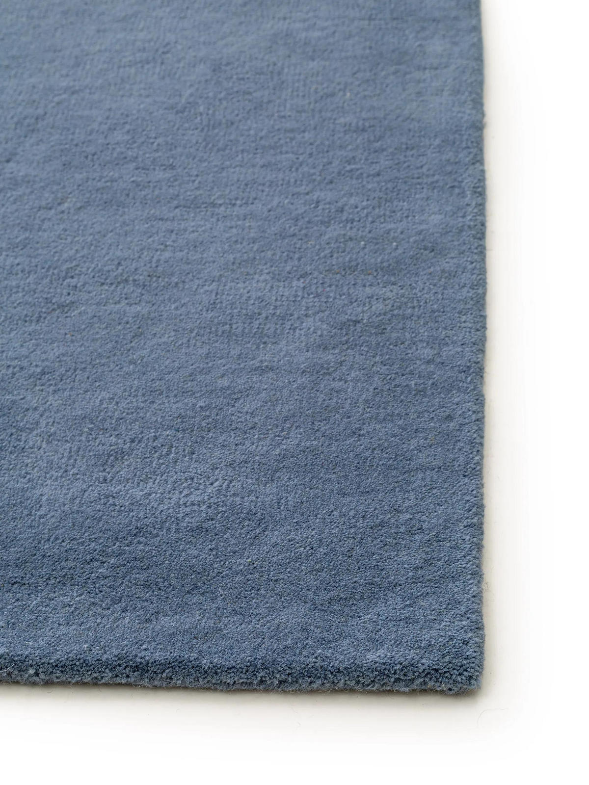 WOLLTEPPICH Bent Blau 160x230 cm - Blau, Textil (160/230cm) - benuta Nest