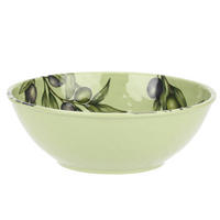 RÜHRSCHÜSSEL / Salatschüssel Ø 28 cm Olive - Multicolor, Kunststoff (28cm) - Rose & Tulipani