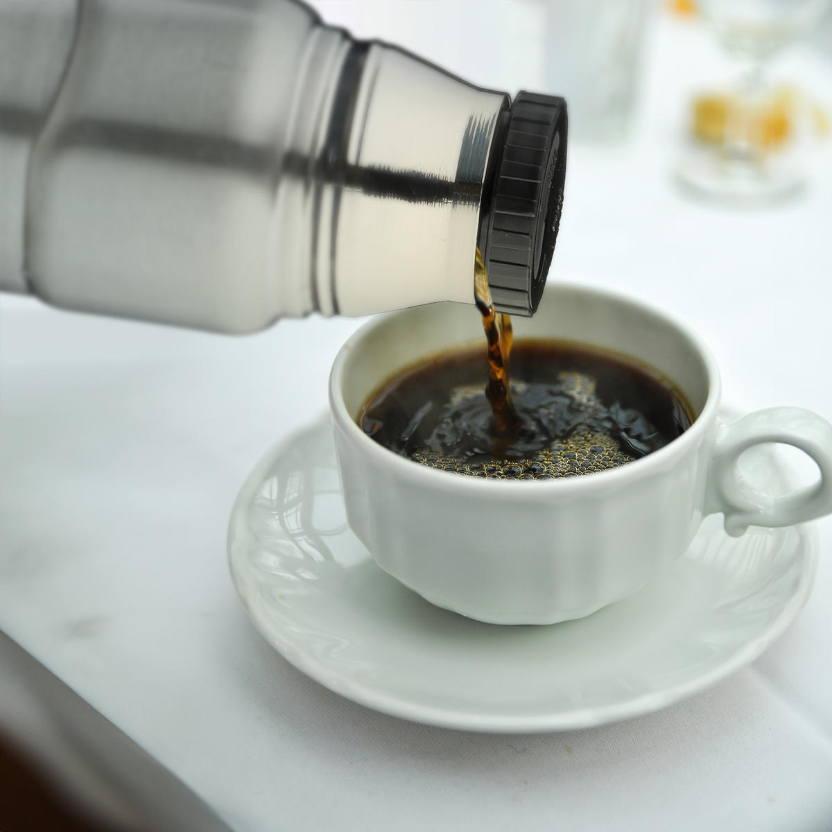 EDELSTAHL-TRINKFLASCHE - Silberfarben, Kunststoff/Metall (0.5L) - Relaxdays