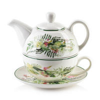 KRUG Idyllic Grün 1/1/1 cm Keramik - Grün, Keramik (0.4L) - Mondex