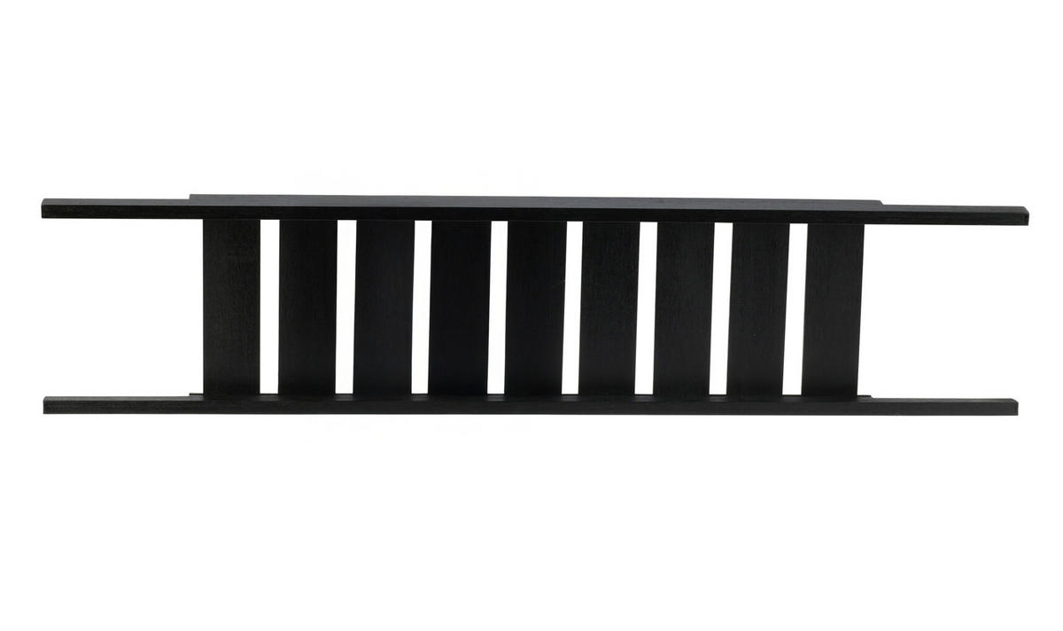 BADWANNENREGAL Basic Grau 68/15/3.5 cm Holz - Dunkelgrau, Holz (15/3.5/68cm) - Mondex