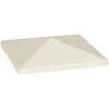 ERSATZDACH für Pavillon 3 x 3 m - Creme, Kunststoff (298/1/298cm) - Outsunny