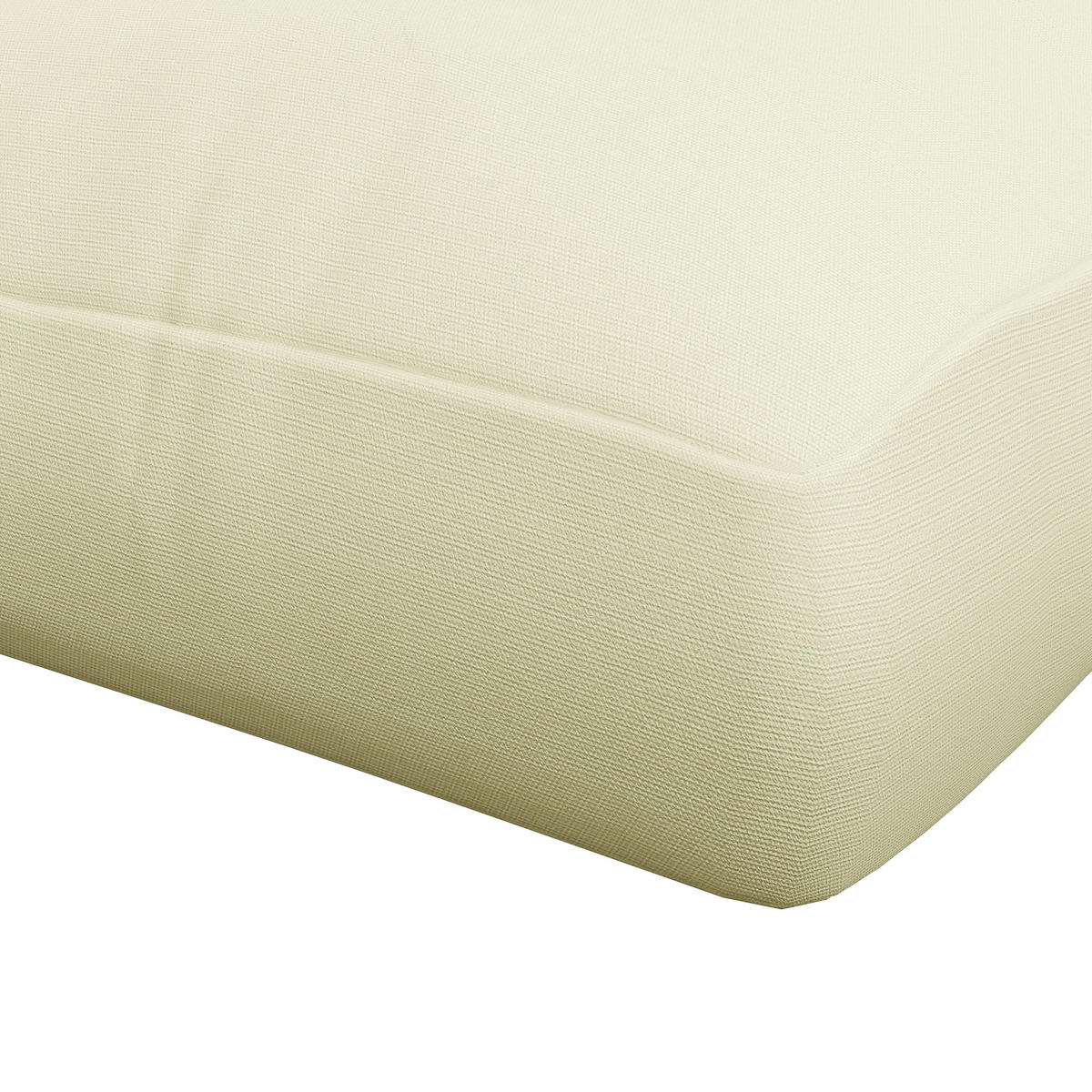 SADA 2 sedacích polštářů z polyesteru, krémově bílá - krémová, textil (80/12/120cm) - Outsunny