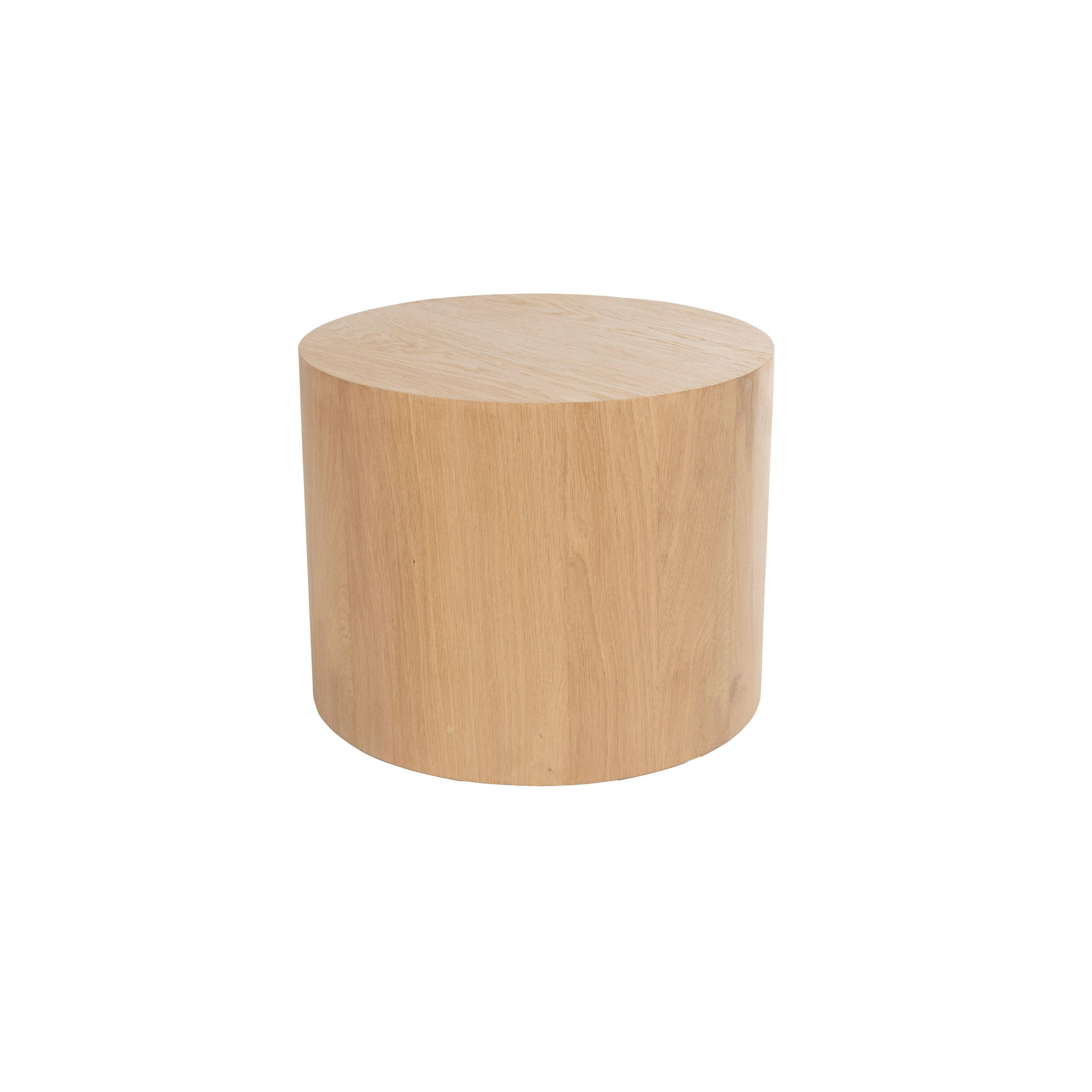 BEISTELLTISCH Silo 45 cm Natural - Naturfarben, Holzwerkstoff (45/45/35cm) - Zuiver