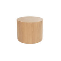 BEISTELLTISCH Silo 45 cm Natural - Naturfarben, Holzwerkstoff (45/45/35cm) - Zuiver