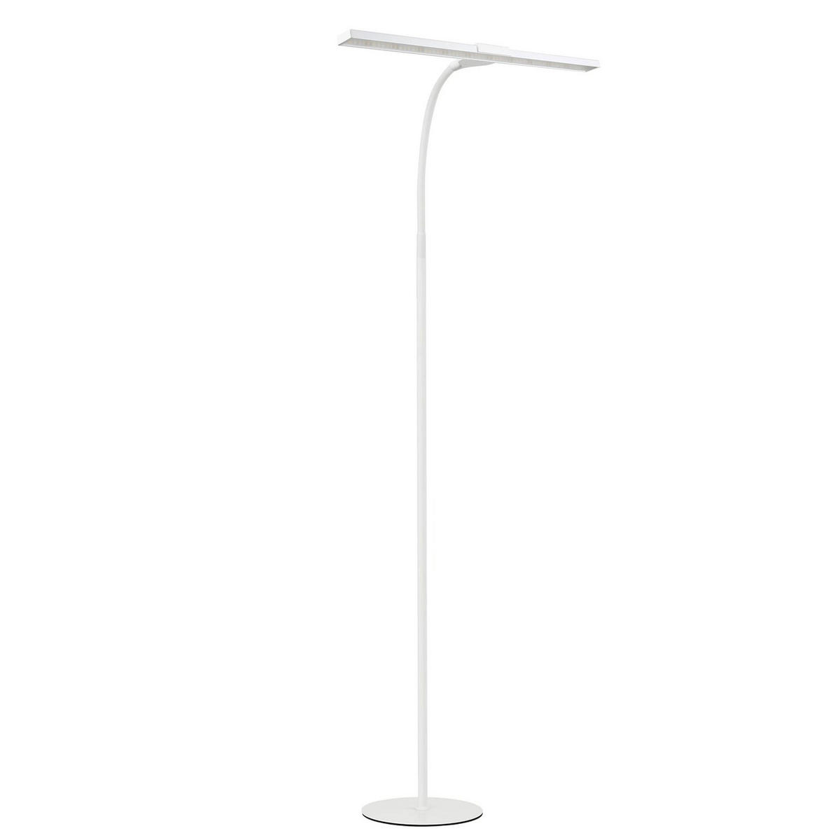 STEHLEUCHTE Nürnberg 46/22/156 cm - Weiß, Metall (46/22/156cm) - Nettlife