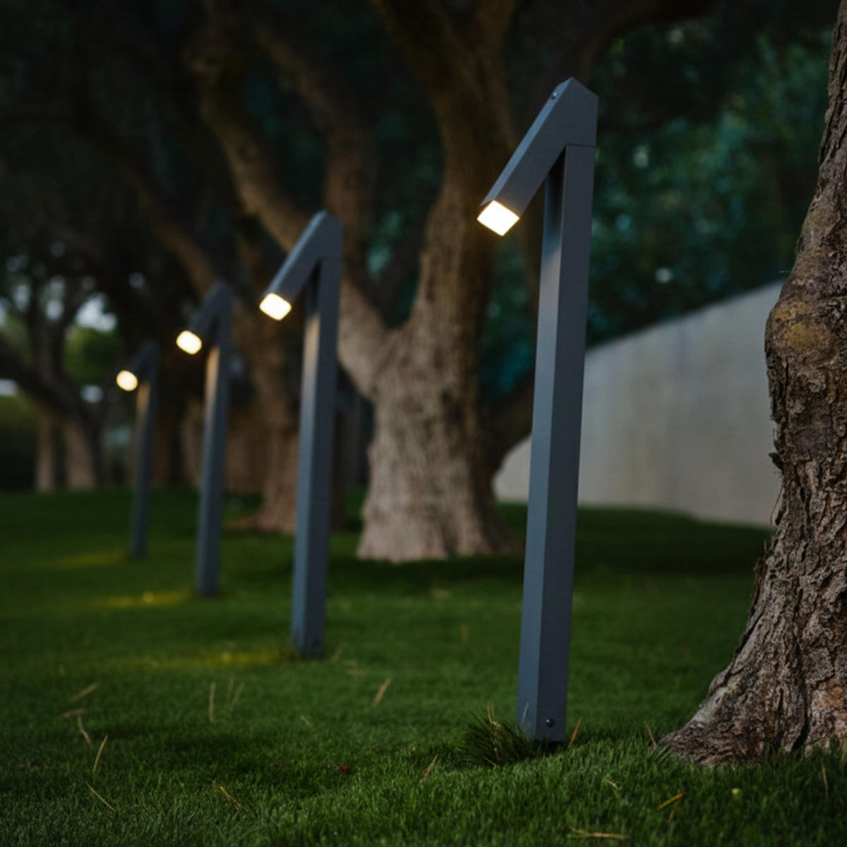 SOLTEK Hoher H56CM Solarmast - Schwarz, Kunststoff (13/9/56cm) - Lumisky