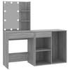 SCHMINKTISCH Cole 60/40/75 cm - Grau, Holzwerkstoff (60/75/40cm) - Nettlife