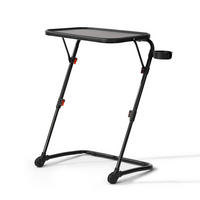 SCHREIBTISCH Schwarz - Schwarz, Metall (38/53/49cm) - Urban Meuble