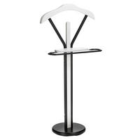 HERRENDIENER MATTEO - Schwarz/Weiß, Metall (50/108/28cm) - IDIMEX