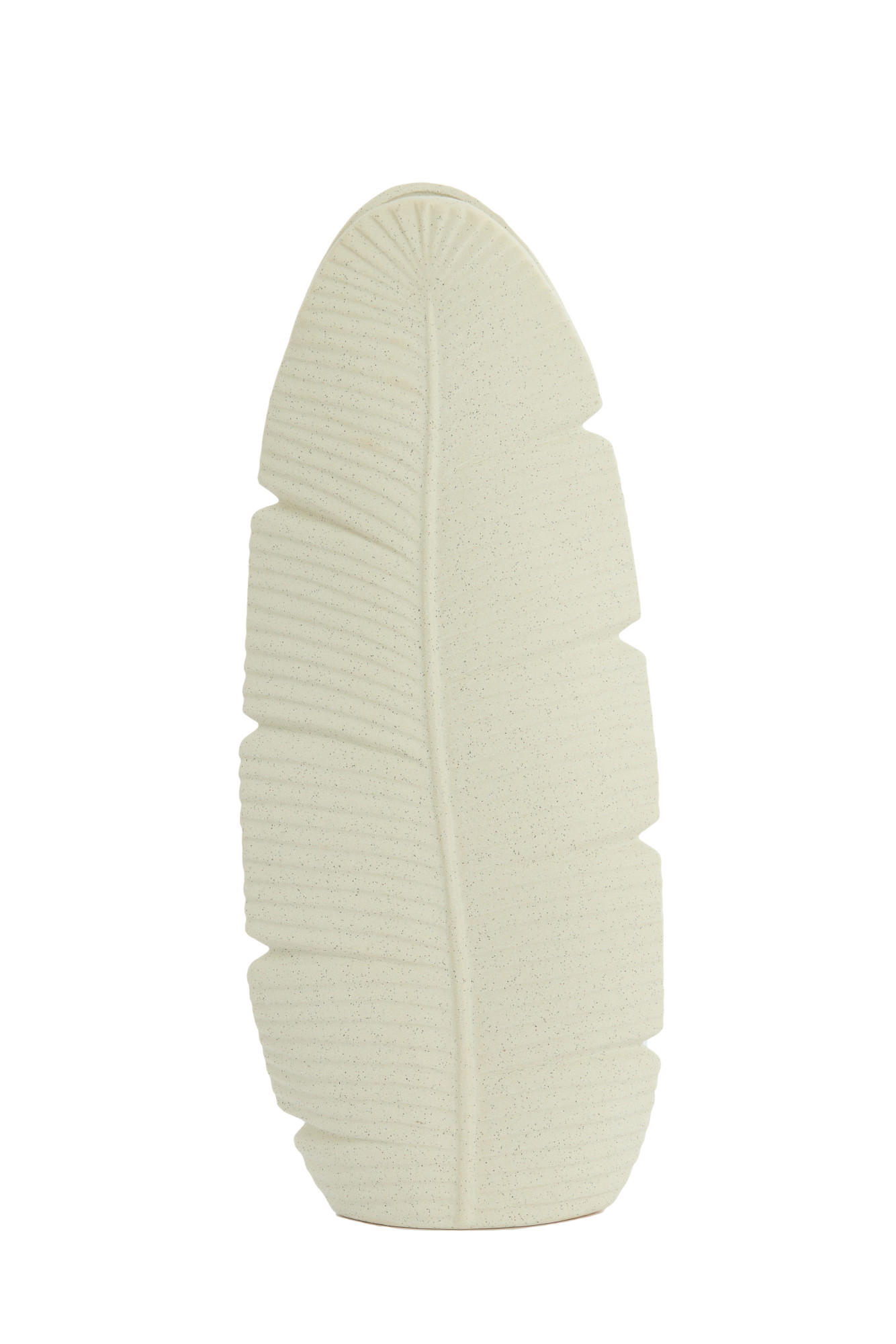 VASE Lou Weiß Ø19/46,5 cm - Weiß, Keramik (46.5cm) - Light & Living