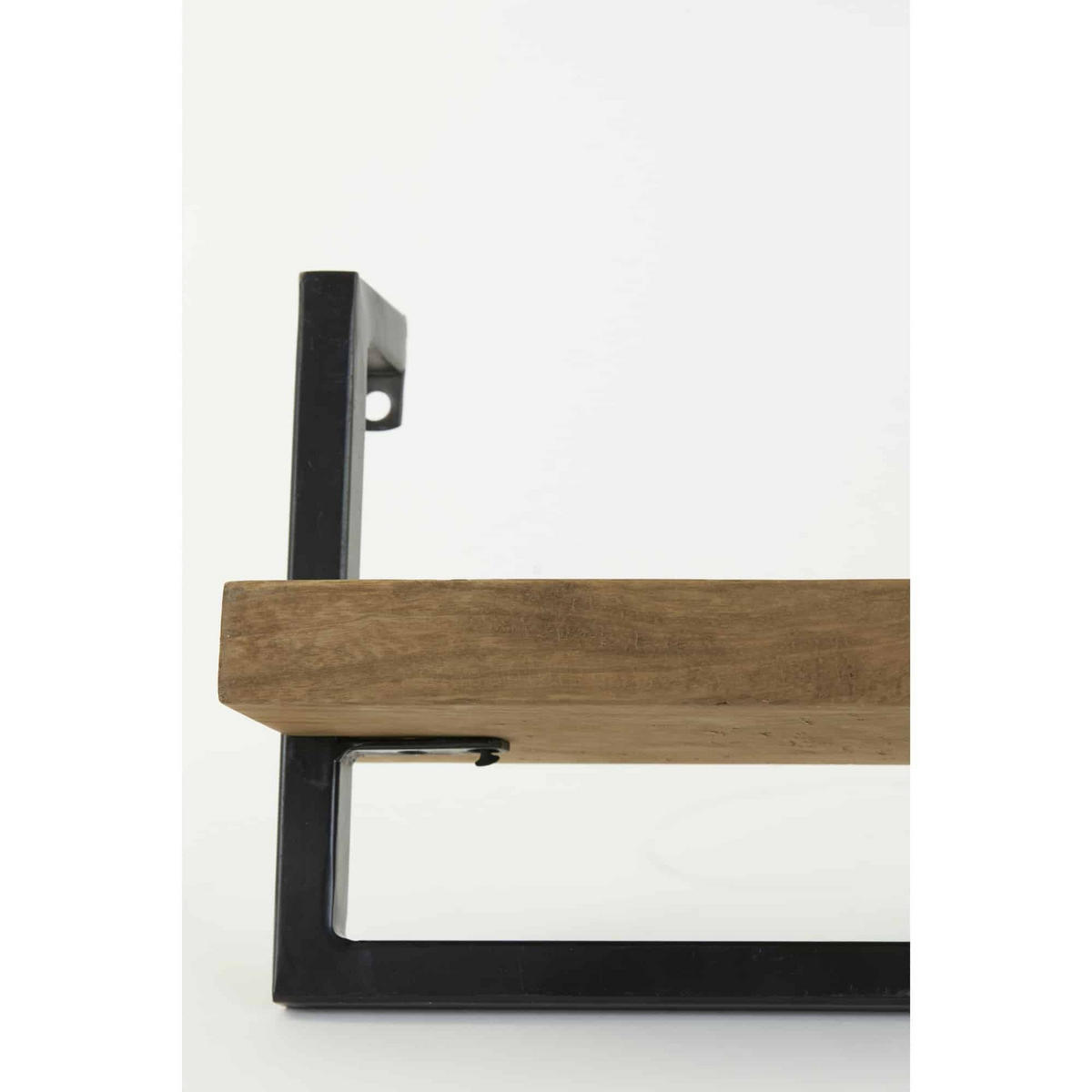 WANDREGAL Maddison Braun 100/15/24 cm - Braun, Metall (100/24/15cm) - Light & Living